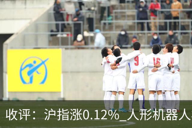 收评：沪指涨0.12% 人形机器人板块大涨
